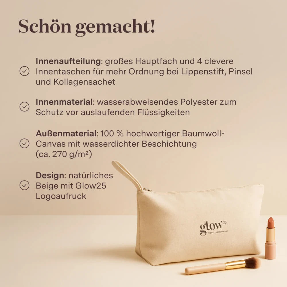 Borsa di bellezza Glow25